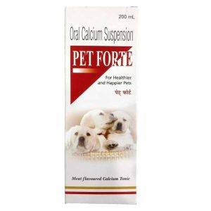 Pet Forte Oral Calcium Suspension For Dogs 500 ml