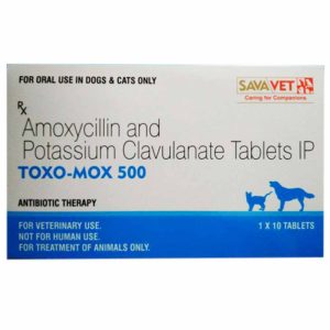 Savavet Toxo-Mox 500 1*10 Tablets For Dogs and Cats