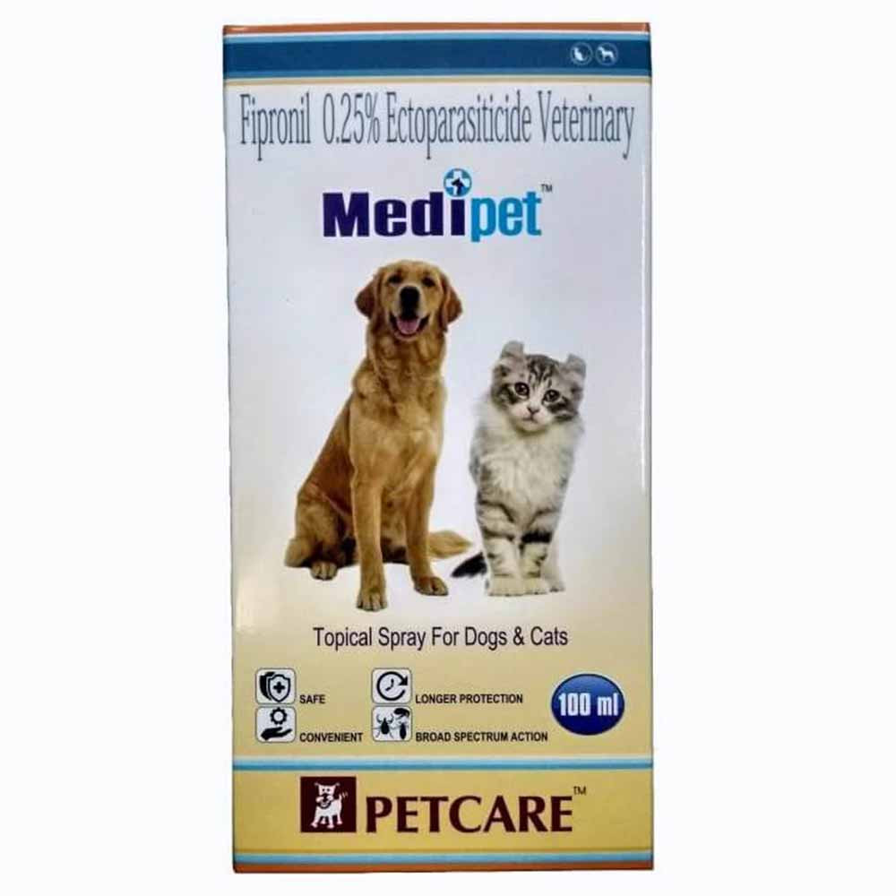 Petcare Medipet Anti Flea and Tick 100ml Petcare Medipet Anti Flea and Tick 100ml