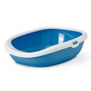 Gizmo Cat Litter Tray + Rim Large, 20 inch