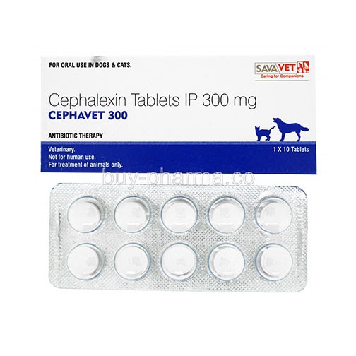 Savavet Cephavet 300 (1*10) Tablets Savavet Cephavet 300 (1*10) Tablets