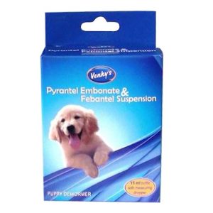 Venkys Wormstop Puppy Dewormer - 15 ml (Pack of 2)