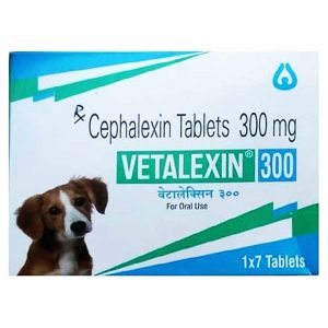 Vetalexin Cephalexin 7 Tabs 600 mg