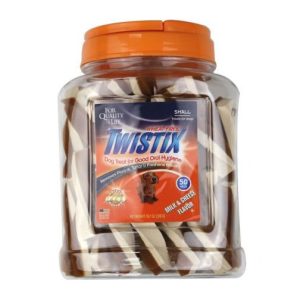 Twistix Milk & Cheese Canister Small 50 Sticks NEW