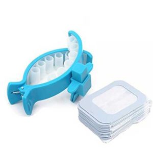 Pawzone Hands Free Dog Faeces Container Clip With Portable Dog Waste Bags