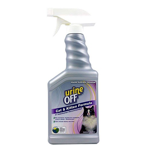 Urine OFF™ Cat Odour & Stain Remover Sprayer 500 ml Urine OFF™ Cat Odour & Stain Remover Sprayer 500 ml