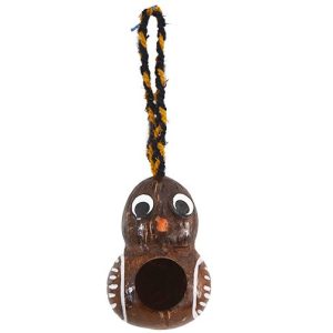 Pawzone Coconut Shell - Bird Shell