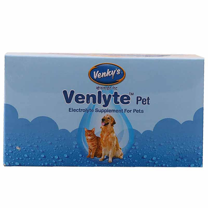 Venkys Venlyte pet Electrolyte Supplement 30gm Venkys Venlyte pet Electrolyte Supplement 30gm