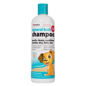 PetKin Mineral Bath Shampoo for Dogs & Puppies 473 ml