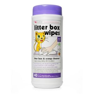 PetKin Litter Box Wipes - 40 Wipes