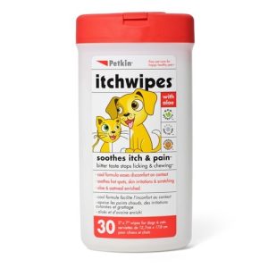 PetKin Itch Wipes - 30 Wipes