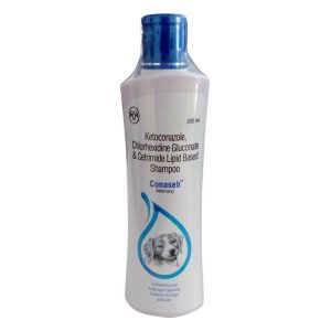 Intas Conaseb Dog Anti Bacterial and Anti fungal Shampoo