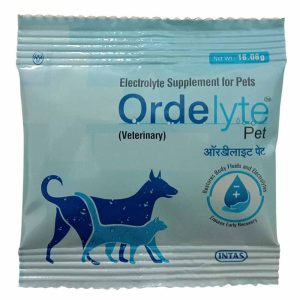 Intas Ordelyte Electrolyte Supplement For Dogs & Cats