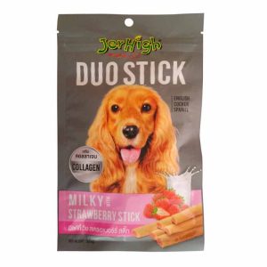 Jerhigh Duo Milky With Strawberry Stick 50g