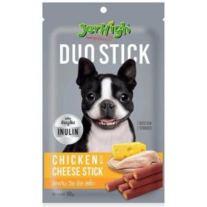 Jerhigh Duo Calcium Chicken With Cheese Stick 50g