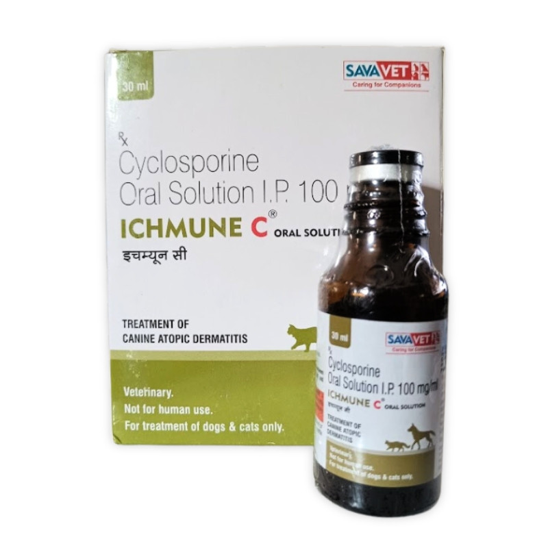 Savavet Ichmune C Oral Solution For Dogs 30 ml Savavet Ichmune C Oral Solution For Dogs 30 ml