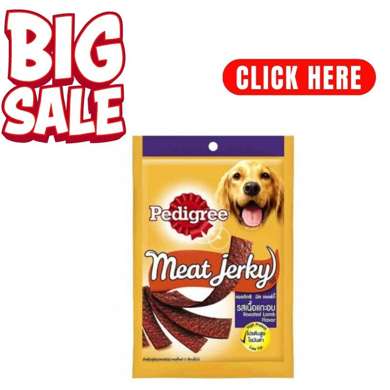 Pedigree Meat Jerky Strips 80 gms Dog Treats Pedigree Meat Jerky Strips 80 gms Dog Treats