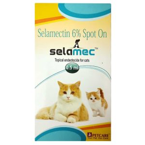 Petcare Selamec Flea and Tick Spot On for Cats 0.5ml