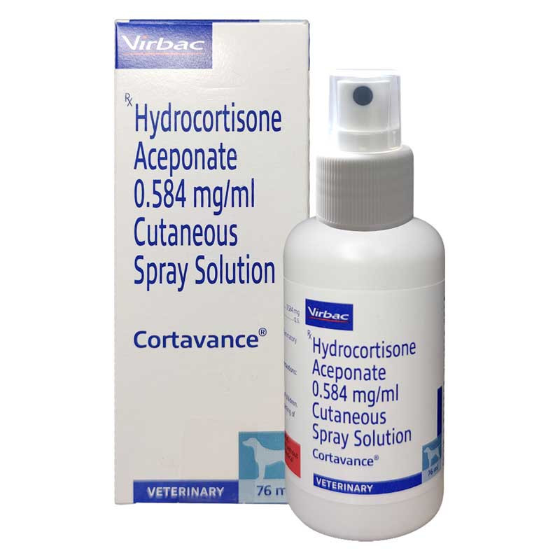 Virbac Cortavance Cutaneous Spray for Dogs 76 ml Virbac Cortavance Cutaneous Spray for Dogs 76 ml