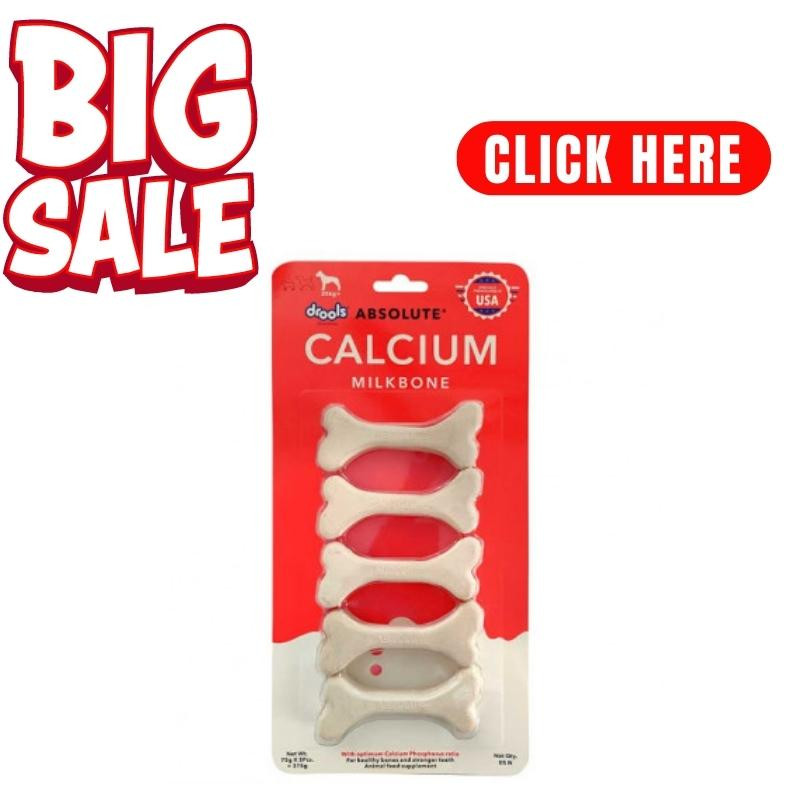 Drools Absolute Calcium Milkbone, 375 gm Drools Absolute Calcium Milkbone, 375 gm