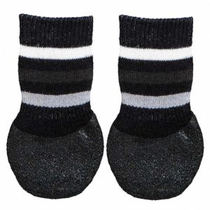 Trixie, Dog Socks, Non-Slip With All-Round Rubber Coating ( 2 Pcs)