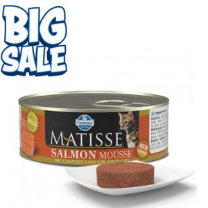 N and D Farmina Matisse Salmon Mousse Wet Food For Adult Cat 85gm