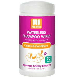 Nootie Waterless Shampoo Wipes - 70 Pieces