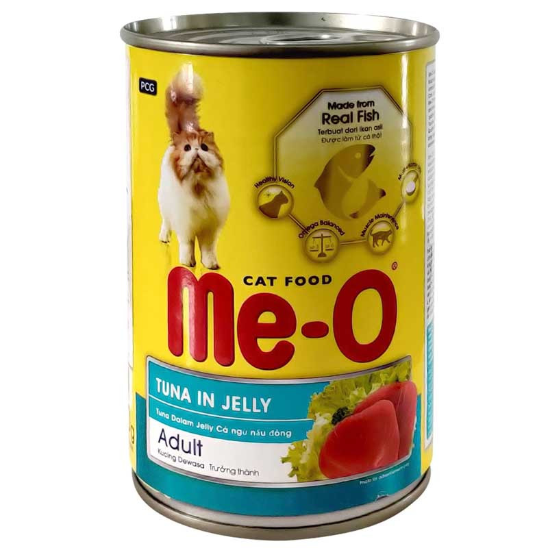 Me-o Tuna In Jelly Adult Cat Wet Food 400 gm Me-o Tuna In Jelly Adult Cat Wet Food 400 gm