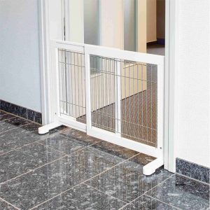 Trixie Dog Barrier, Wood, 65-108 × 61 cm, White