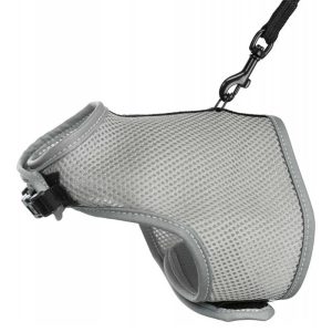 Trixie Soft Harness with Leash, 24–42 cm, 1.20 m