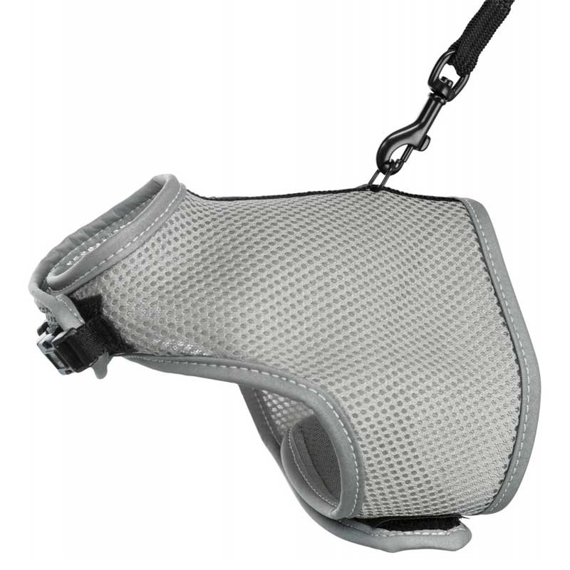 Trixie Soft Harness with Leash, 24–42 cm, 1.20 m Trixie Soft Harness with Leash, 24–42 cm, 1.20 m