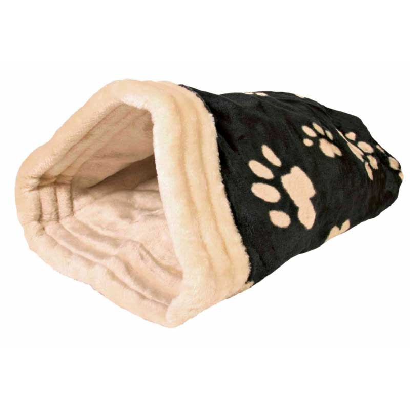 Trixie Jasira Cuddly Bag For Pets, Black / Beige, 25 × 27 × 45 cm Trixie Jasira Cuddly Bag For Pets, Black / Beige, 25 × 27 × 45 cm