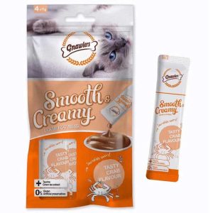 Gnawlers Smooth & Creamy Cat Treat 4x15g