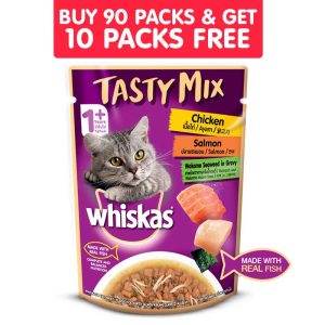 Whiskas Tasty Mix 70gms