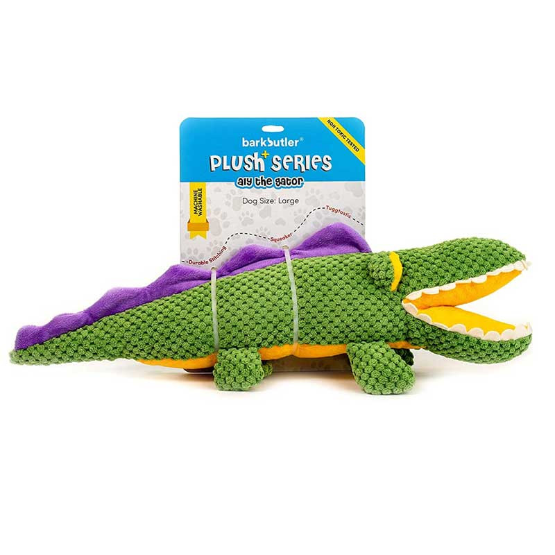 Barkbutler Dog Toy -Aly The Gator Barkbutler Dog Toy -Aly The Gator