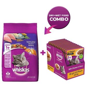 Whiskas Adult Cat Food Mackerel Flavour