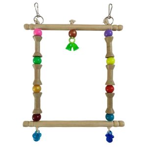 Wooden Natural Heavy Duty Swing Toy Large