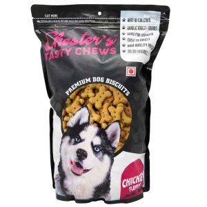 Chester's Tasty Chews Chicken Flavour Dog Biscuits 900 gm