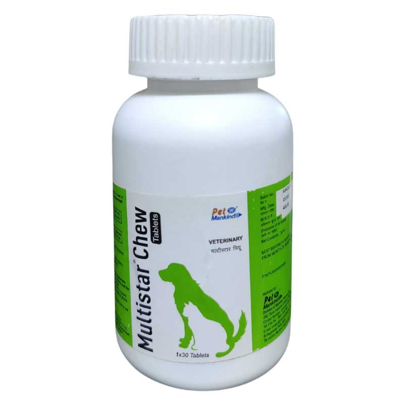Pet Mankind Multistar Dog Chew Tablets 30 Tabs Pet Mankind Multistar Dog Chew Tablets 30 Tabs