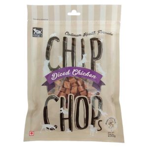 Chip Chops Diced Chicken Dog Treats 250 gm
