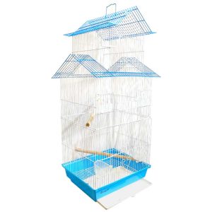 Pawzone Stylish Hut Bird Cage