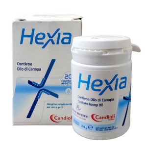 Candioli Hexia Hemp Oil Feed Supplement 20 Tabs