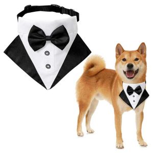 Whoof Tuxido Bandana For Pets