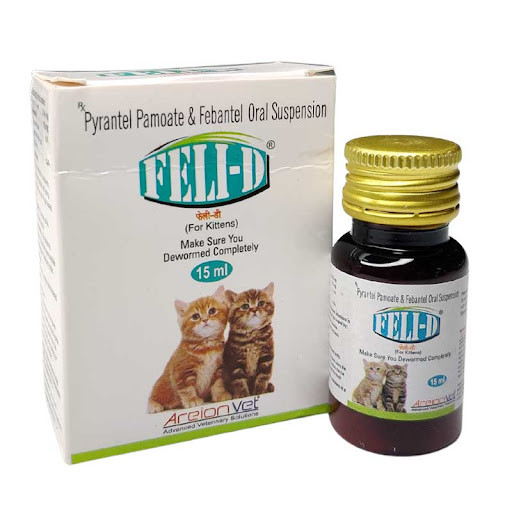 Areion Vet Feli-D Cat Deworming Syrup 15 ml Areion Vet Feli-D Cat Deworming Syrup 15 ml