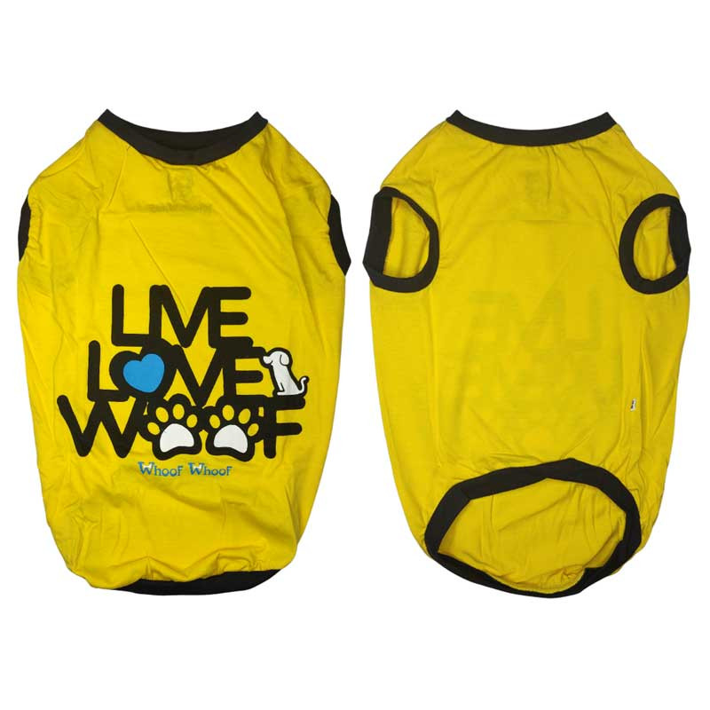 Live Love Woof Premium Dog T- Shirt Live Love Woof Premium Dog T- Shirt