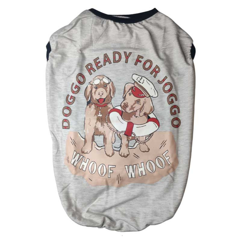 Doggo Ready For Joggo Woof Woof Premium Dog T- Shirt Doggo Ready For Joggo Woof Woof Premium Dog T- Shirt