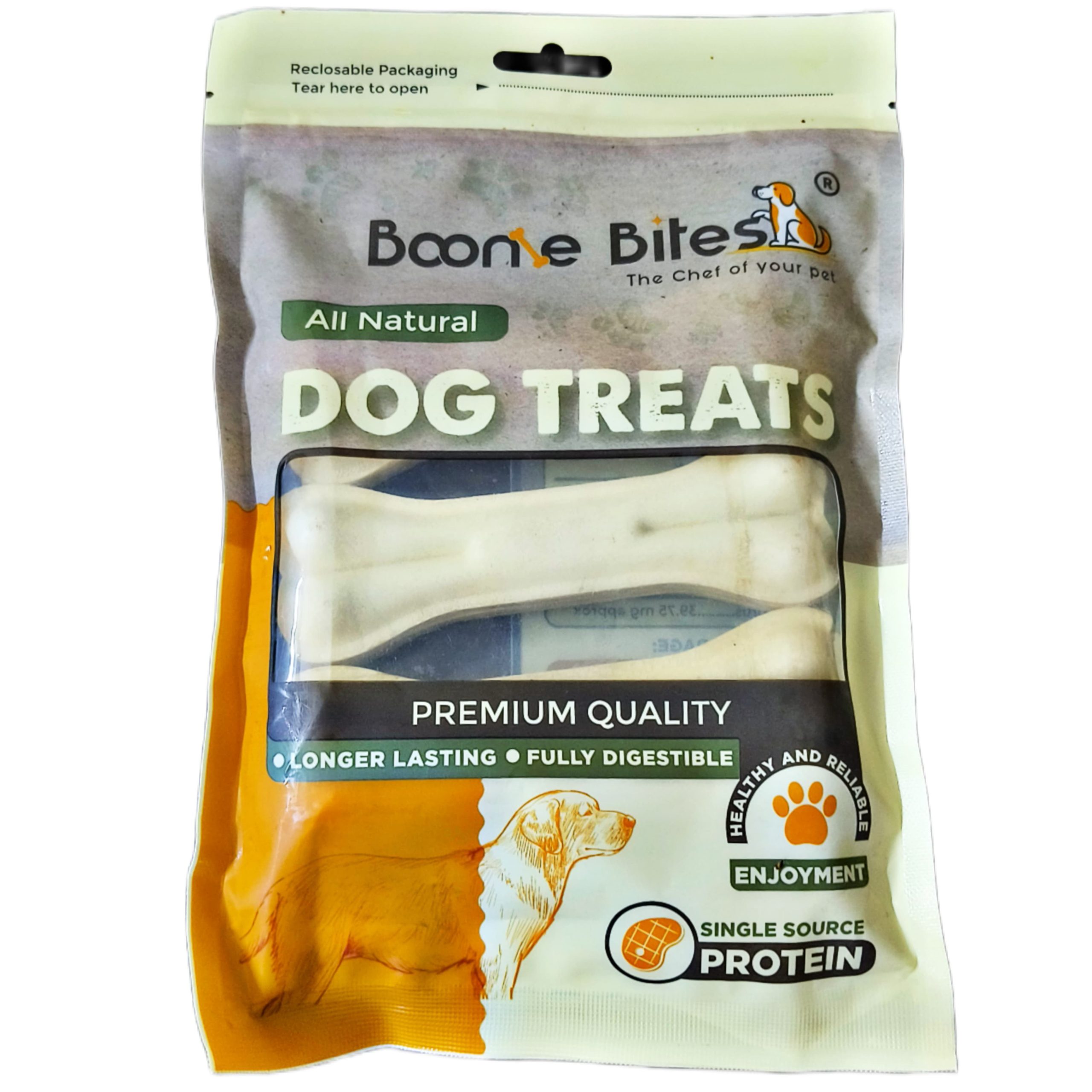 Pawzone 3" Inch 5 Bones Pawzone 3" Inch 5 Bones