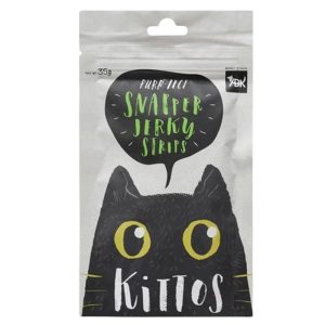 Kittos Snapper Jerky Strips Cat treat 35 gm