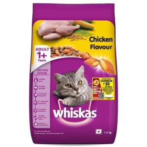 Whiskas Adult Cat Food Chicken Flavour