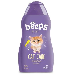 Beeps Cat Care Shampoo with Oatmeal 502 ml